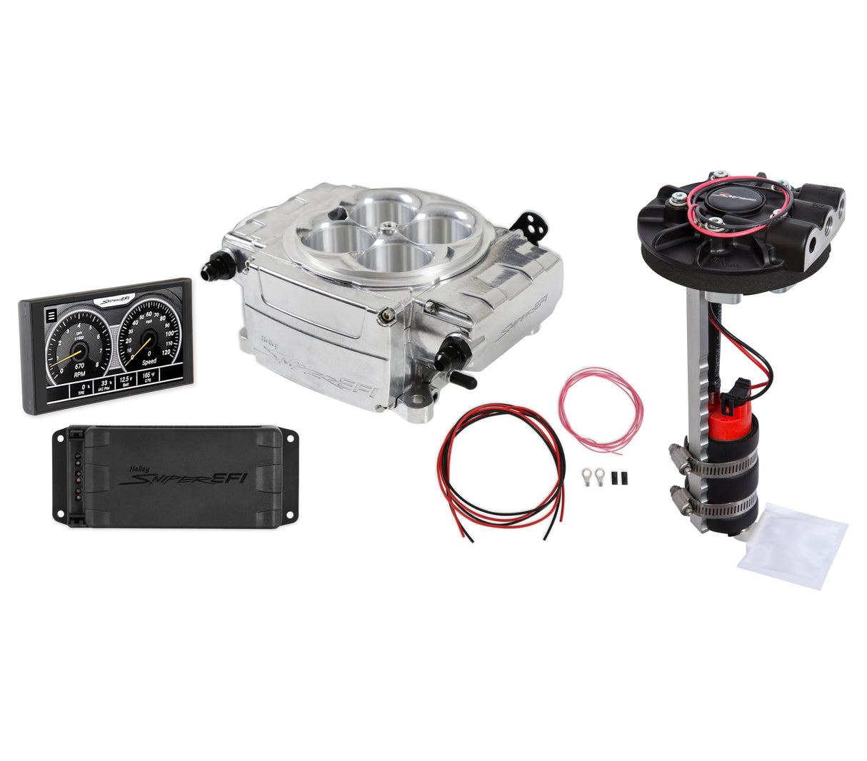 Holley 550-510-5PR Sniper 2 EFI - Polished