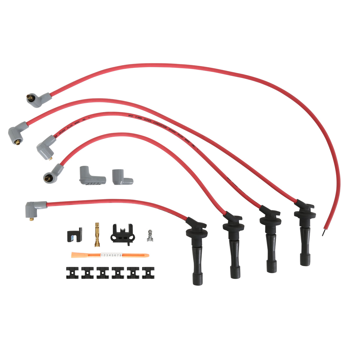 MSD Super Conductor Spark Plug Wire Set, Acura/Int.,1.8L Non-Vtec '90-'97 - 32329