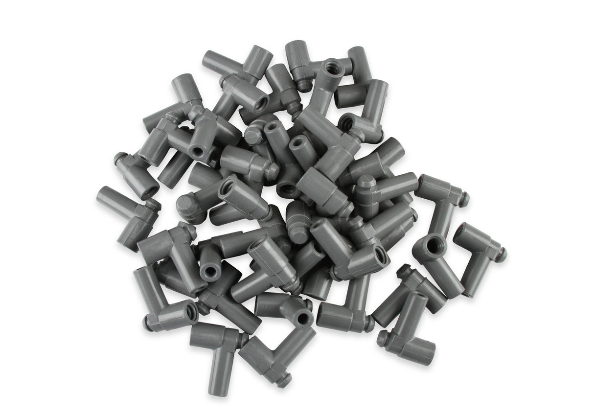 MSD Boots, 90 Degree Nipple, GM HEI, 50EA - 34554