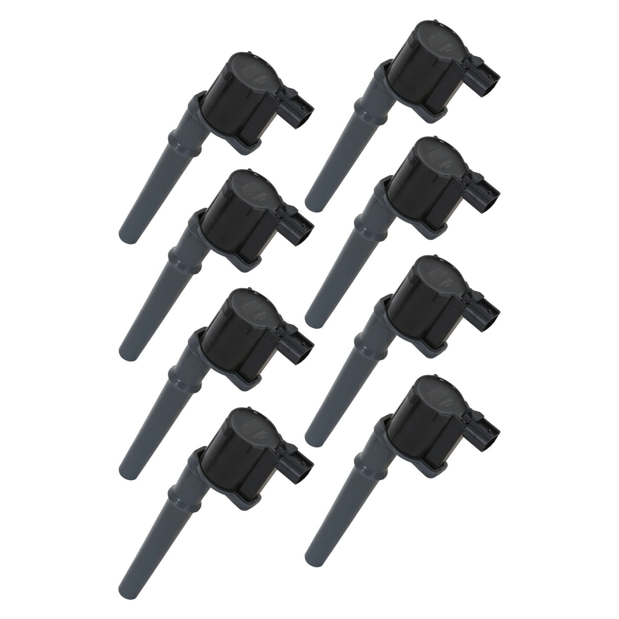ACCEL Ignition Coil - SuperCoil -Ford 4 valve modular engine 4.6/5.4L‚ Black - 8 Pack - 140034K-8