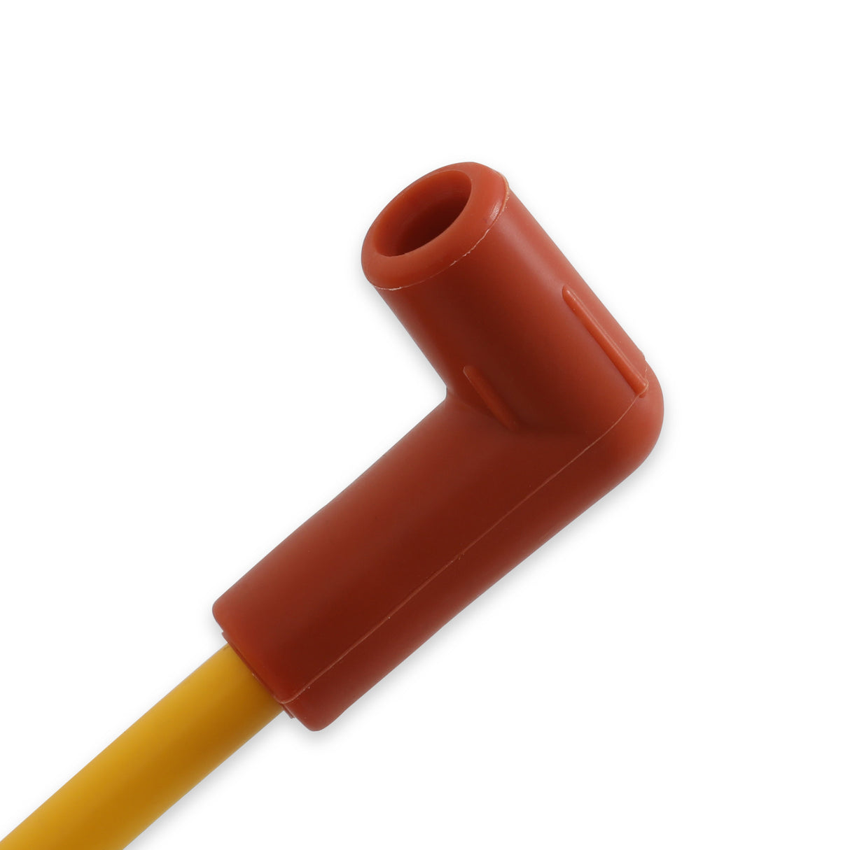 ACCEL Spark Plug Wire Set - 8mm - Yellow with Orange Straight Boots - 4039