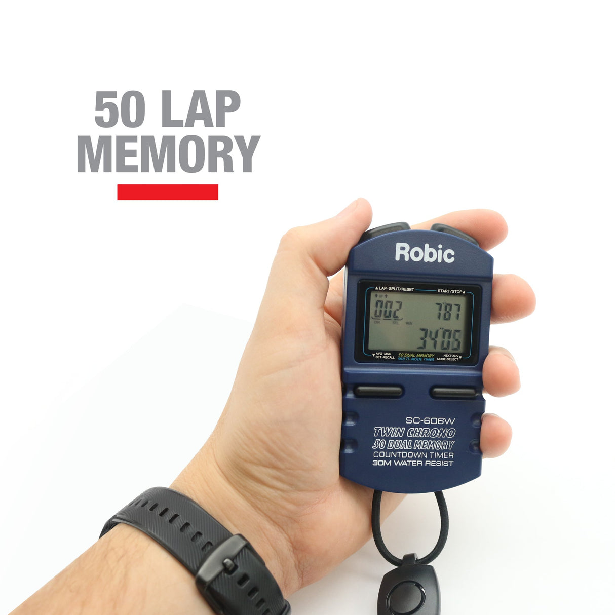 Longacre Robic™ SC 606W Stopwatch - 52-22172