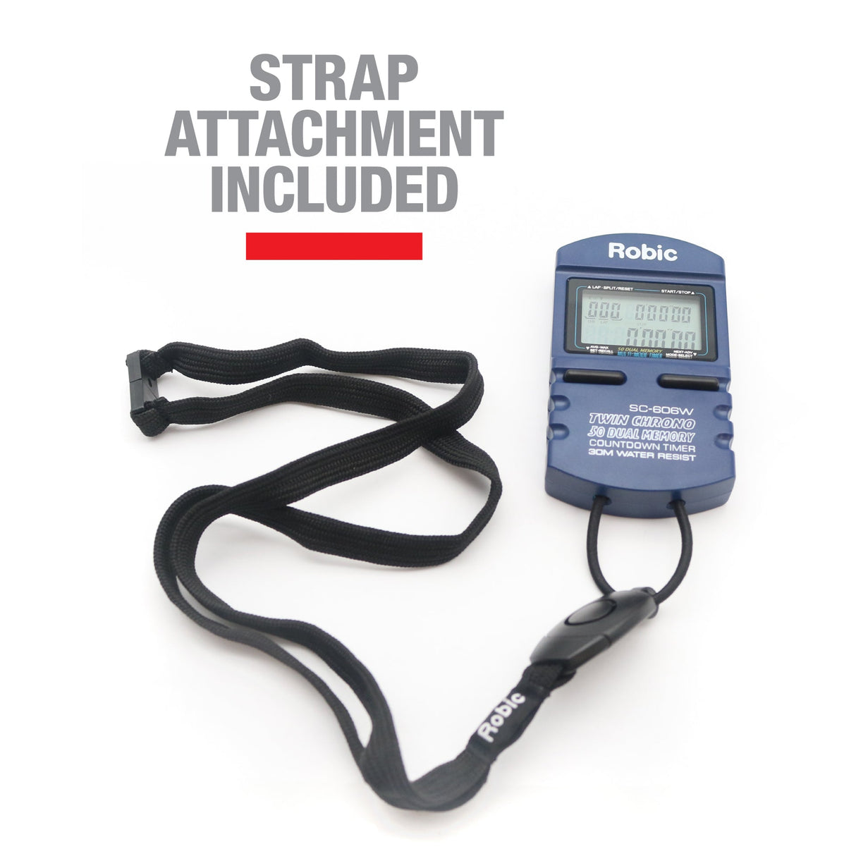 Longacre Robic™ SC 606W Stopwatch - 52-22172