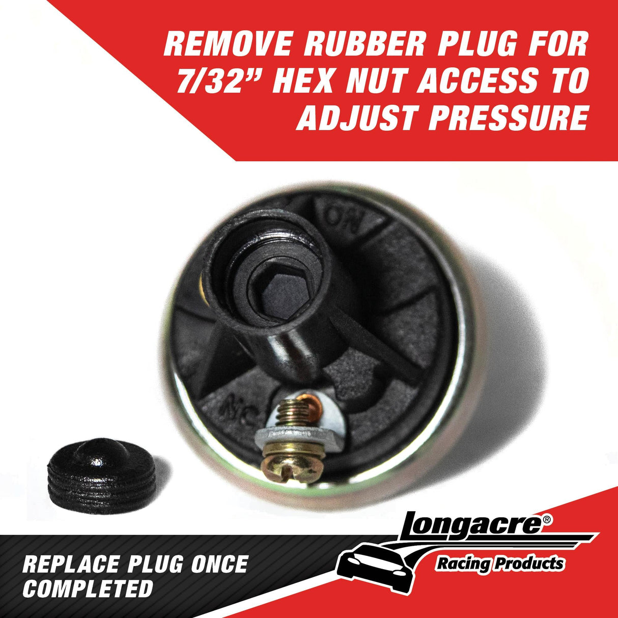 Longacre 15-50 psi Oil Pressure 1/8" NPT sender only - 52-43000