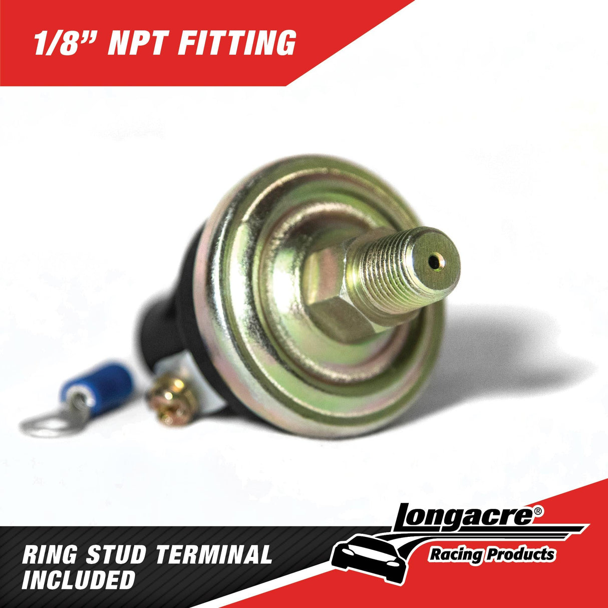 Longacre 15-50 psi Oil Pressure 1/8" NPT sender only - 52-43000