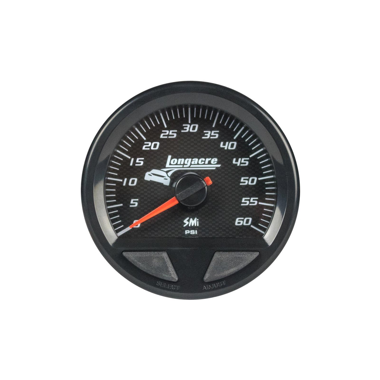 Longacre SMi™ Elite Waterproof Gauges, Water Pressure 0-60 psi, Sensor Not Included - 52-46756