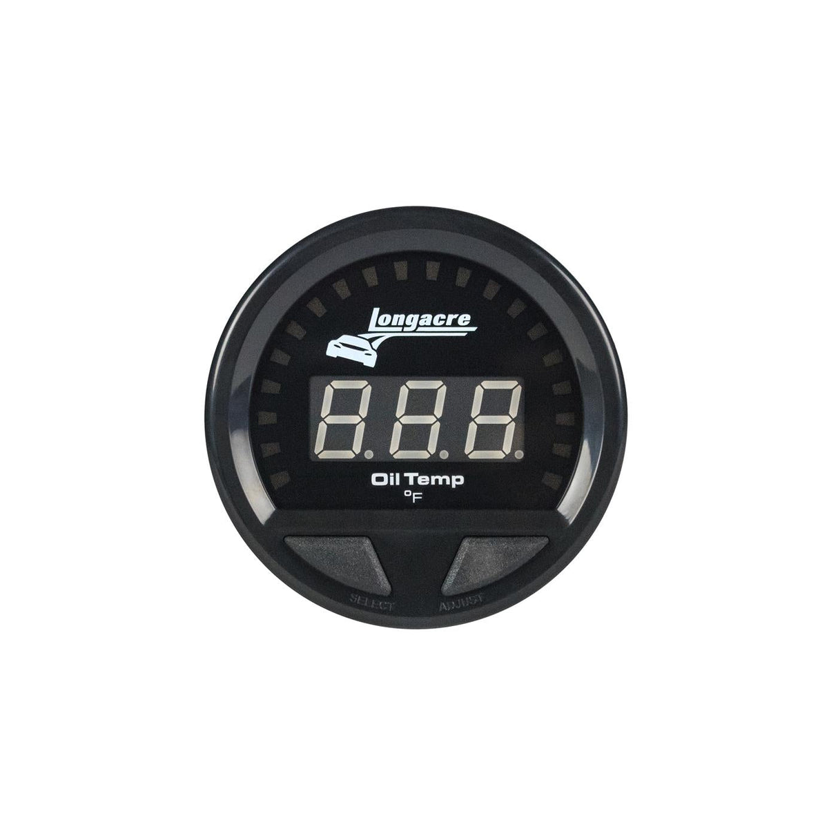 Longacre Digital Elite LED Waterproof Gauges, Oil Temperature 100-340, Sensor Not Included - 52-46869