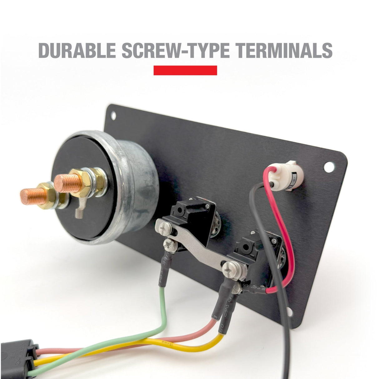 Longacre Elite Switch Panel - Toggle Starter/Ignition With Lights, Flip, & Master Disconnect - 52-48971