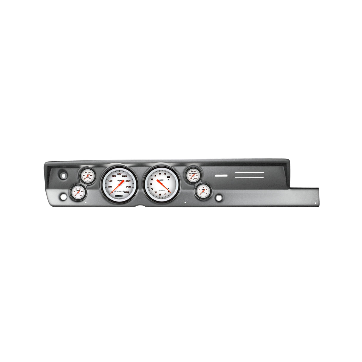 Classic Instruments 67-69 PLY BAR-CUDA VELO WHT FS 6ga-MOPAR - CDPB67VSW151BA