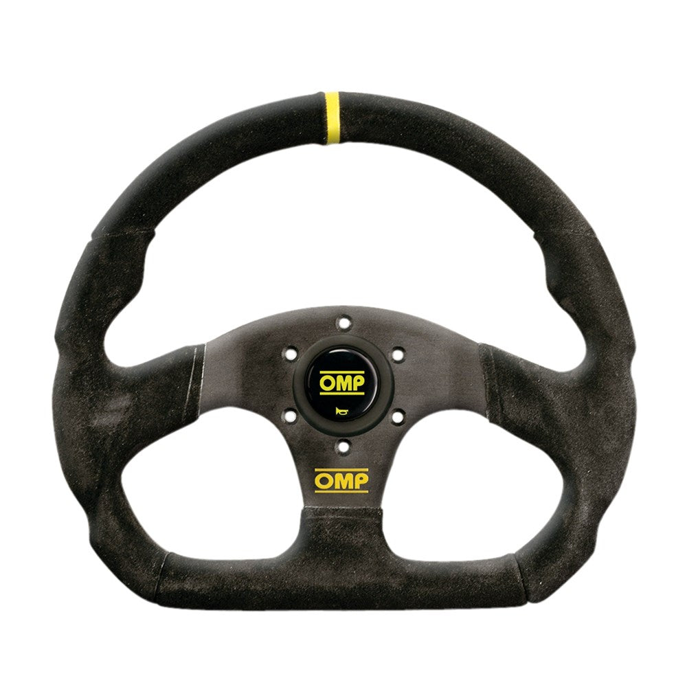 OMP Steering Wheel Superquadro – 330mm Suede Flat Profile RCP OMPSTEOD1990NN