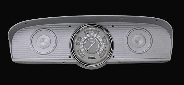 Classic Instruments 1966-77 Ford Bronco Gray Stainless - FB66GSLF