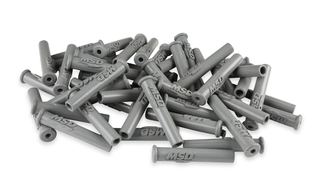 MSD Boots, Straight, Logo Gray Silicone, 50EA - 34564