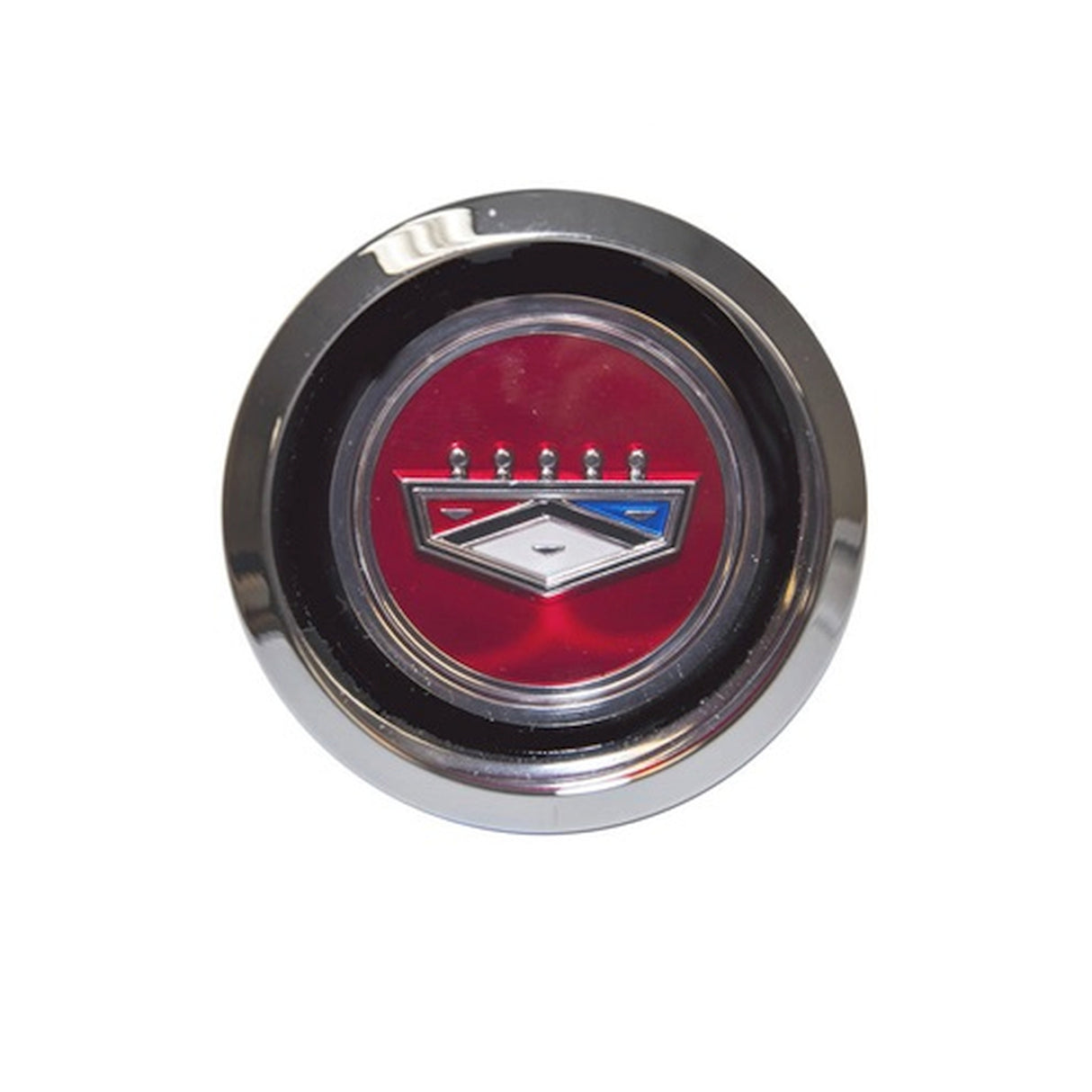 Scott Drake 1969-73 Ford Magnum Hub Cap, Red - C9OZ-1130-RED