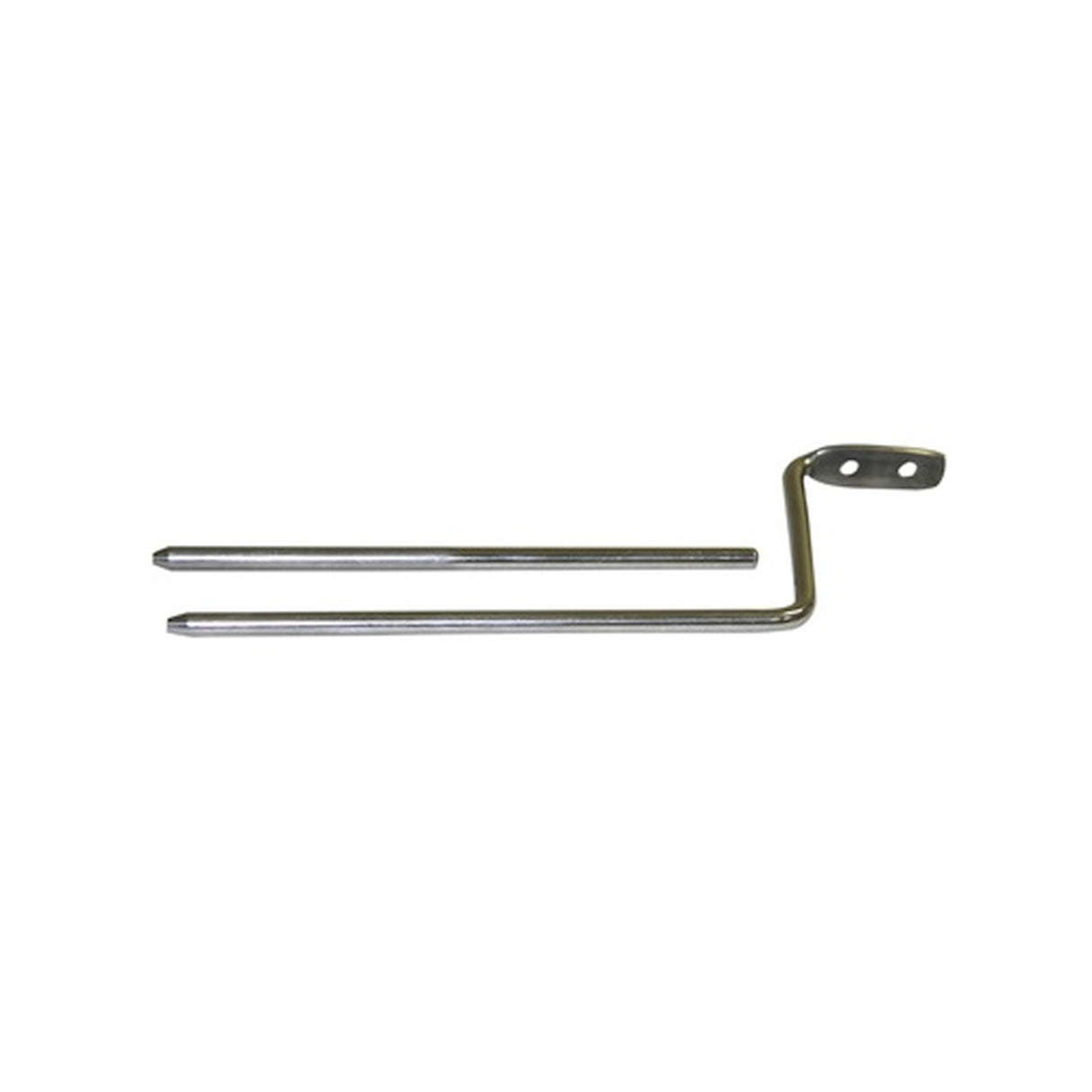 Scott Drake 66-77 Bronco Stainless Steel Visor Rod Set - C6TZ-9604110-1S
