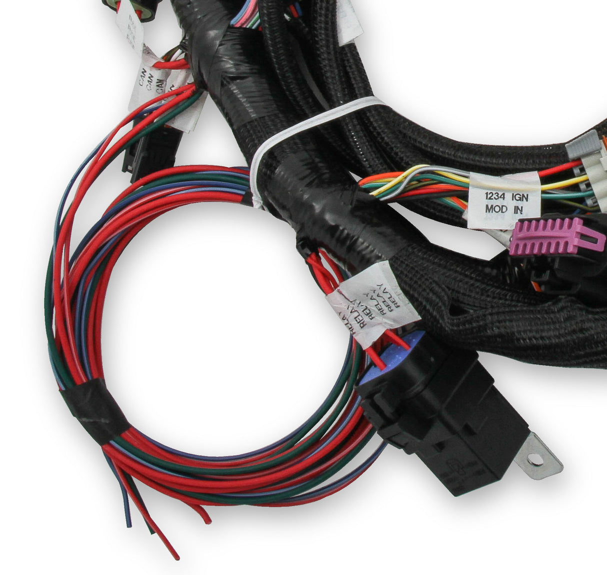 Holley 558-110 EFI Ford Coyote Engine Main Harness w/ Ti-VCT and Stock Coils (2011-2017)