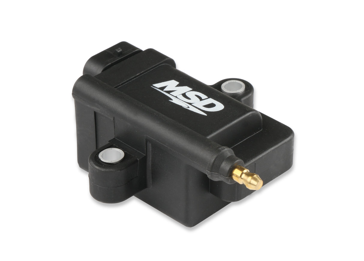MSD Ignition Coil - Smart - Big Wire Kit - Black - 82893-KIT