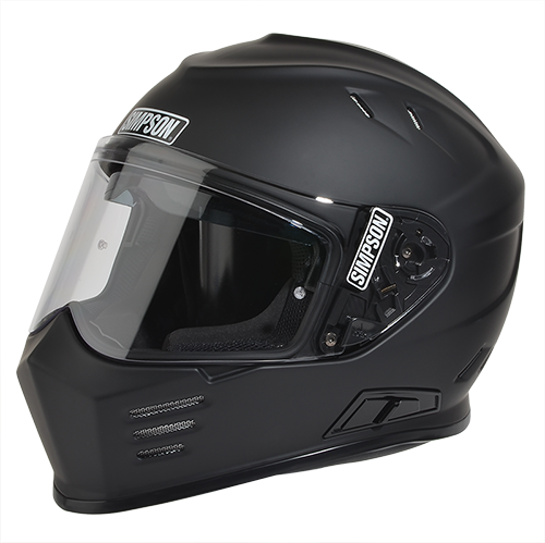 Simpson Motorcycle Ghost Bandit Helmet - Flat Black LG - GBDL3