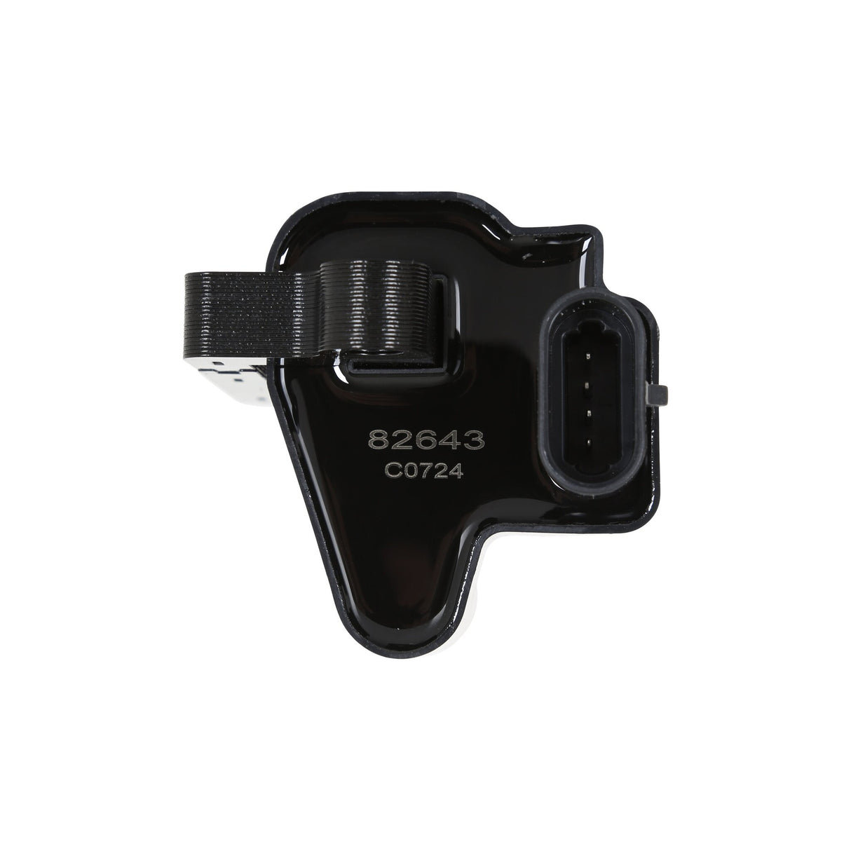 MSD Ignition Coil - Blaster Series - L-Series Truck Engine - Black - 8-Pack - 826483