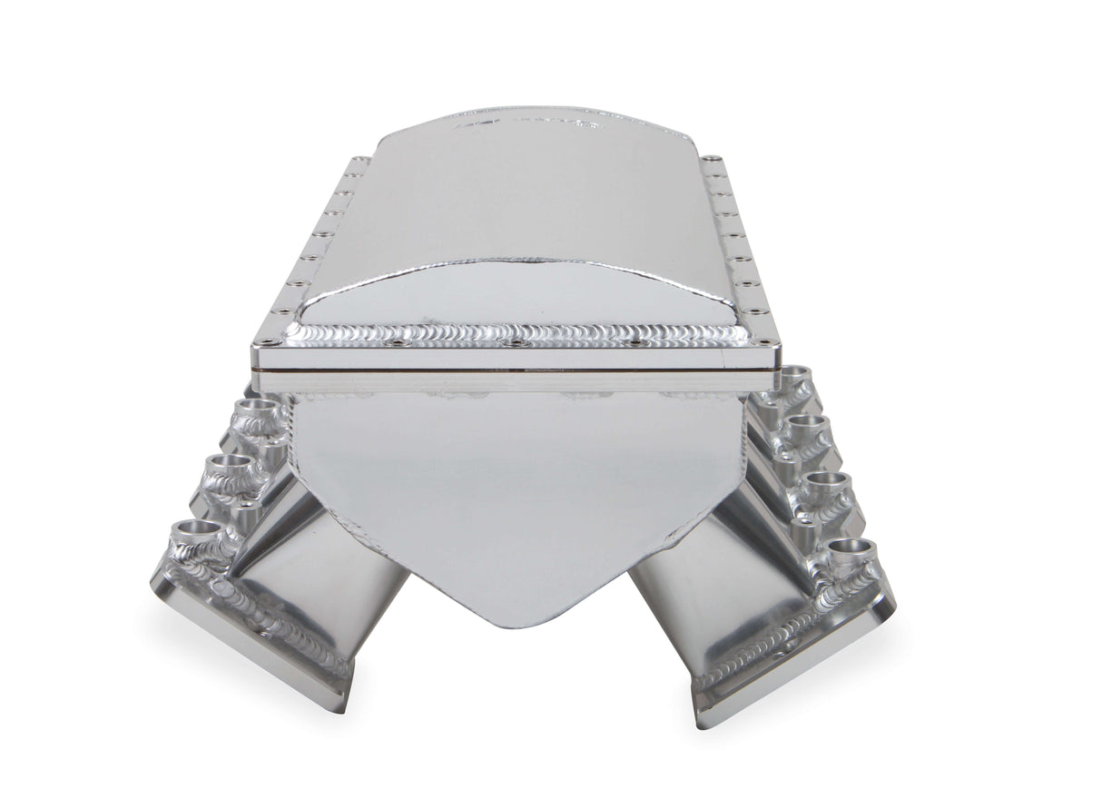 Holley 838231 Sniper EFI Fabricated Race Series Intake Manifold - GM LS3/L92 - 90mm - Silver