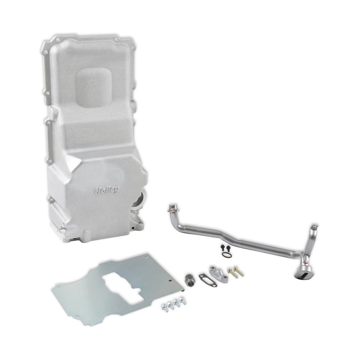Holley 302-5 GM LS Swap Oil Pan - Most Front Clearance - No Drain-Back Holes