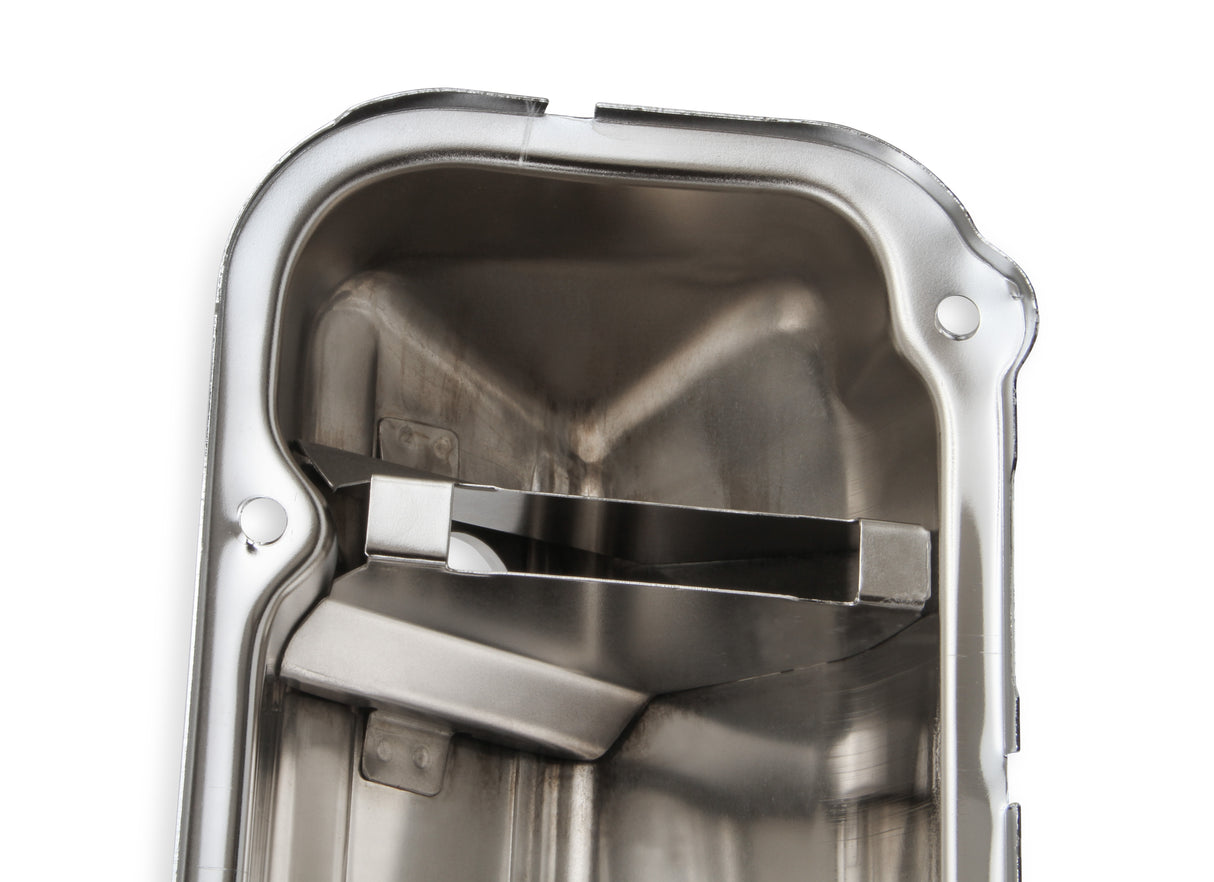 Mr Gasket Chrome Valve Covers with Baffle - 9413