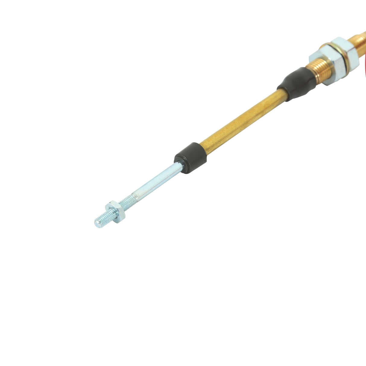 B&M Performance Shifter Cable - 5-Foot Length - Red - 80605
