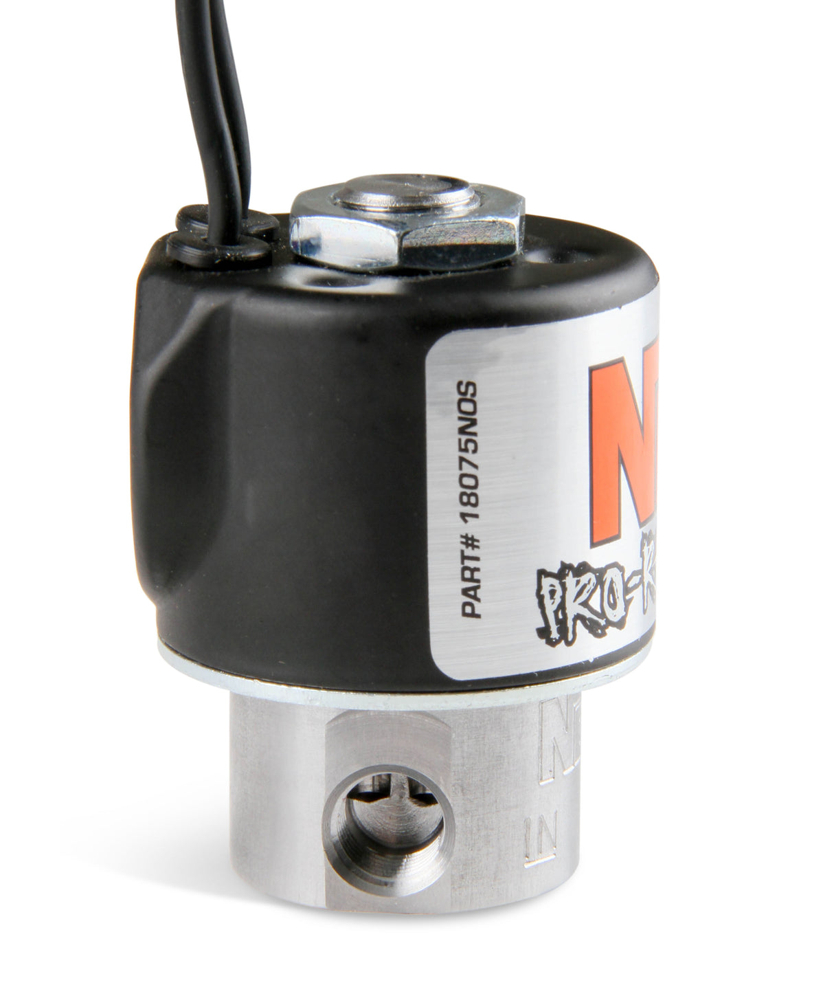NOS Fuel Solenoid - Black - 18075BNOS