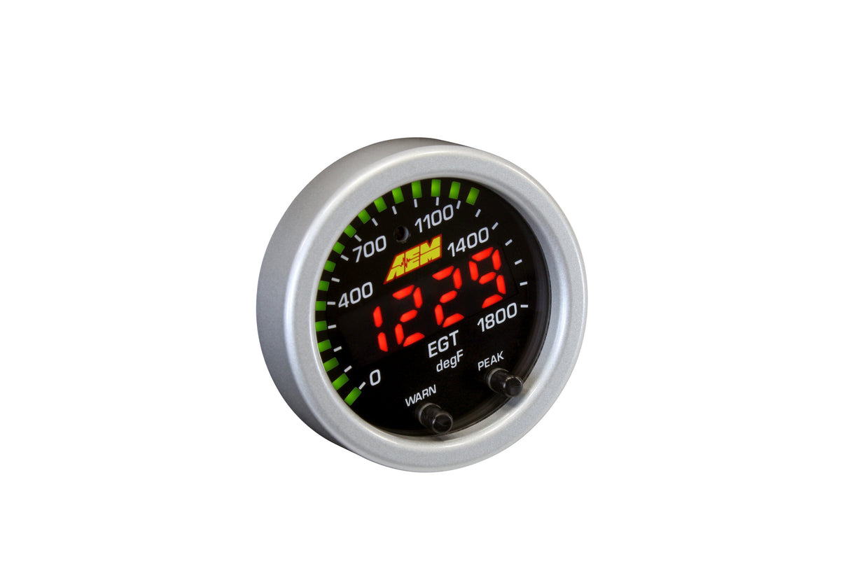 AEM X-Series EGT Gauge Kit - 30-0305