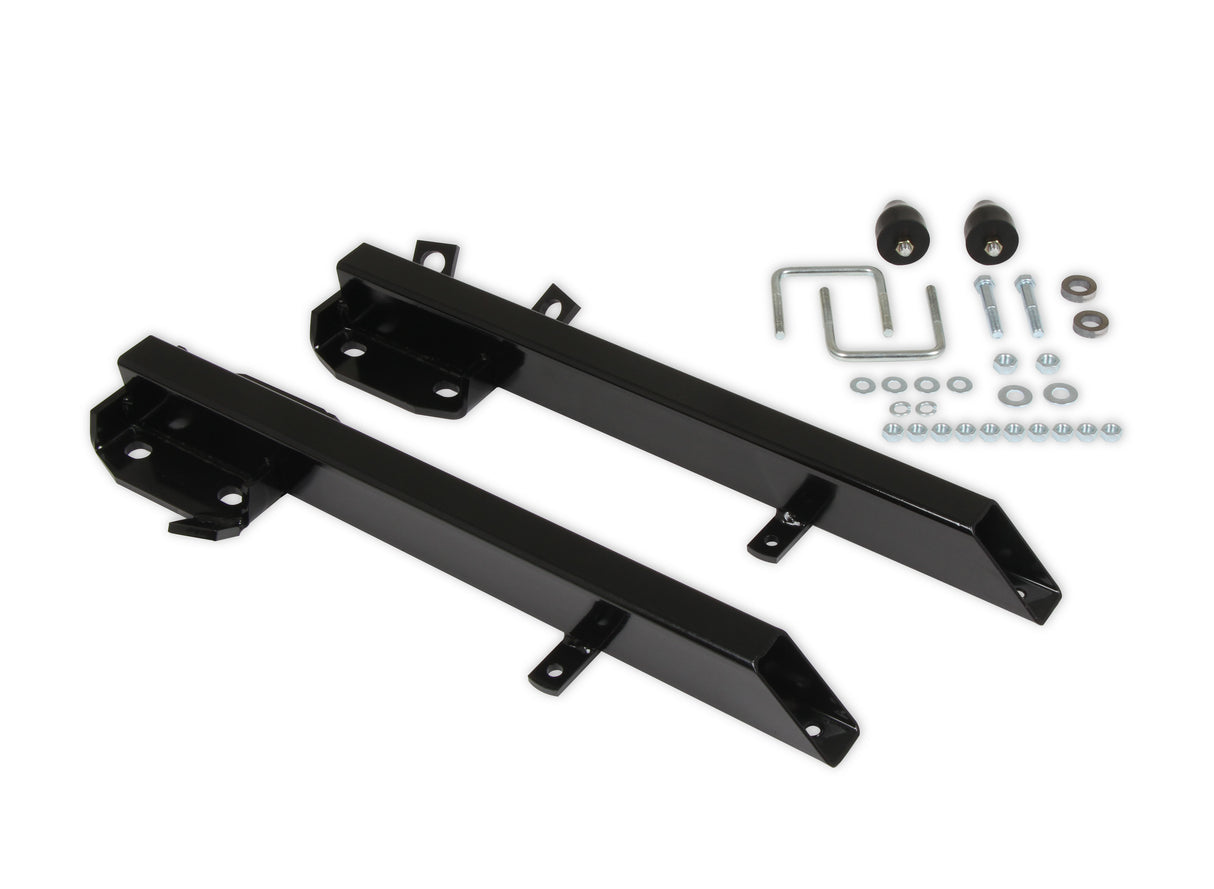 Lakewood Traction Bars - 1964-1973 Ford - 3 in Diameter - Steel - Black - Pair - 21602