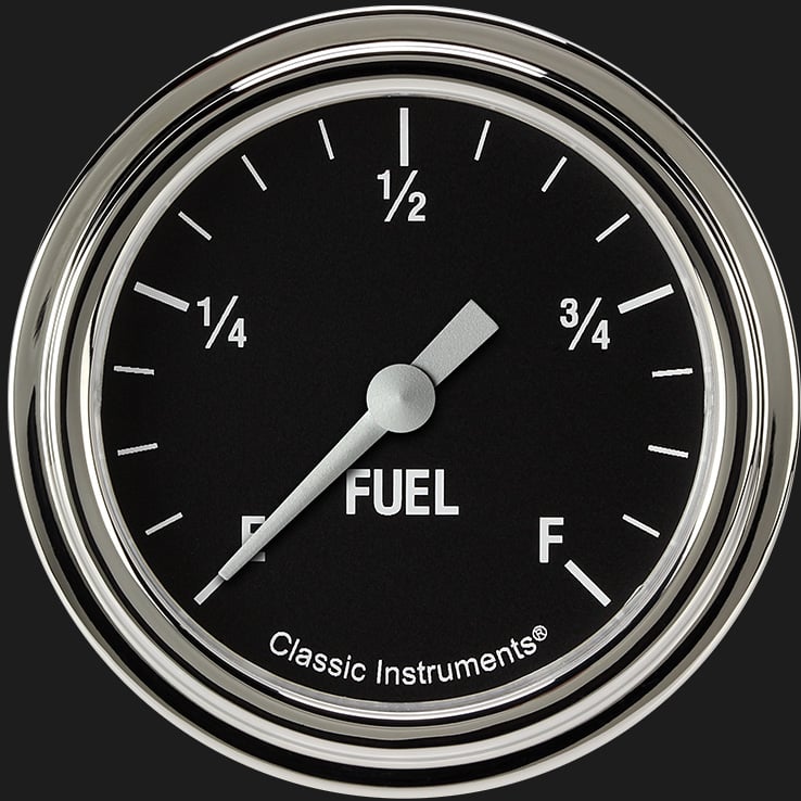Classic Instruments Hot Rod 2 5/8" Fuel Gauge - HR309SLF