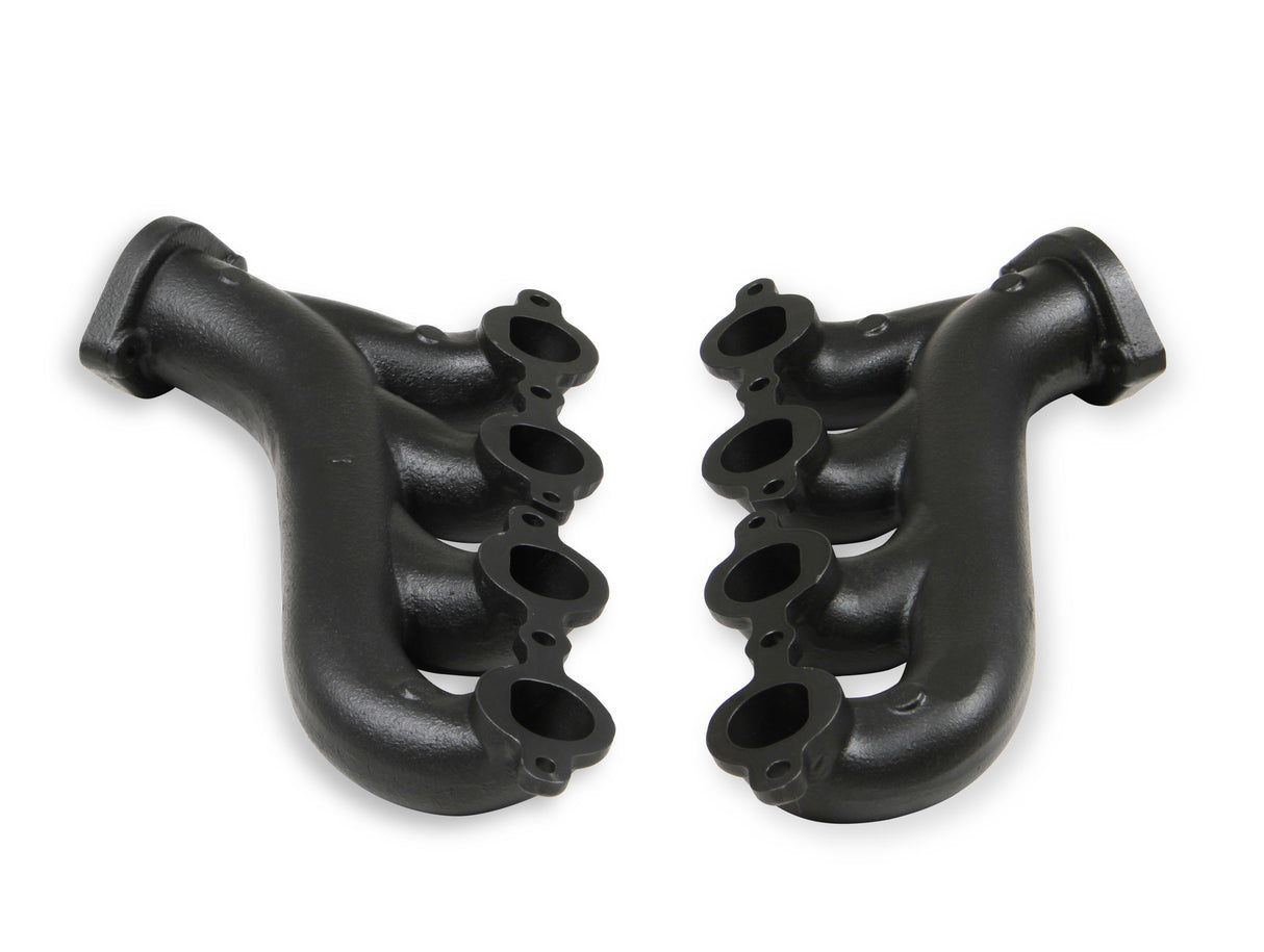 Flowtech LS Swap Exhaust Manifolds - Black Ceramic Finish - 31730-3FLT