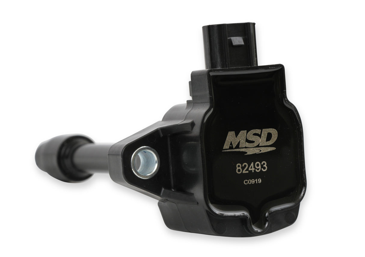 MSD Ignition Coil - Blaster Series-Honda 1.5L/2.0L/2.0L Turbo 4-cyl-Black-4-Pack - 824943