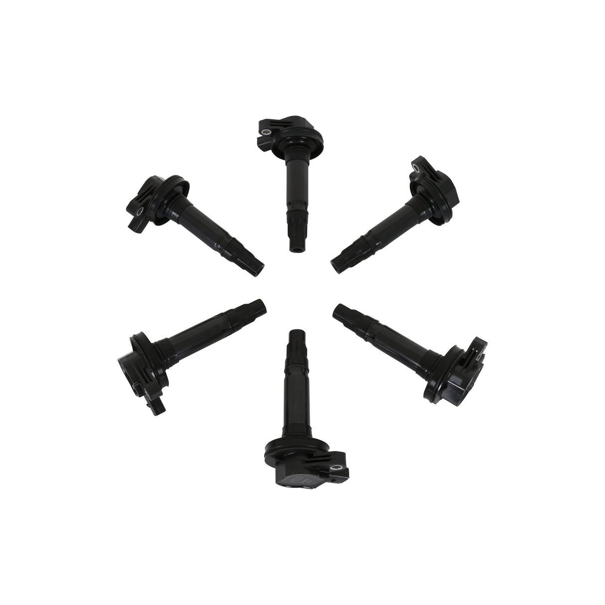 ACCEL Ignition Coil - Super Coil series - 2007-2016 Ford 3.5L/3.7L V6, Black, 6-pack - 140061K-6