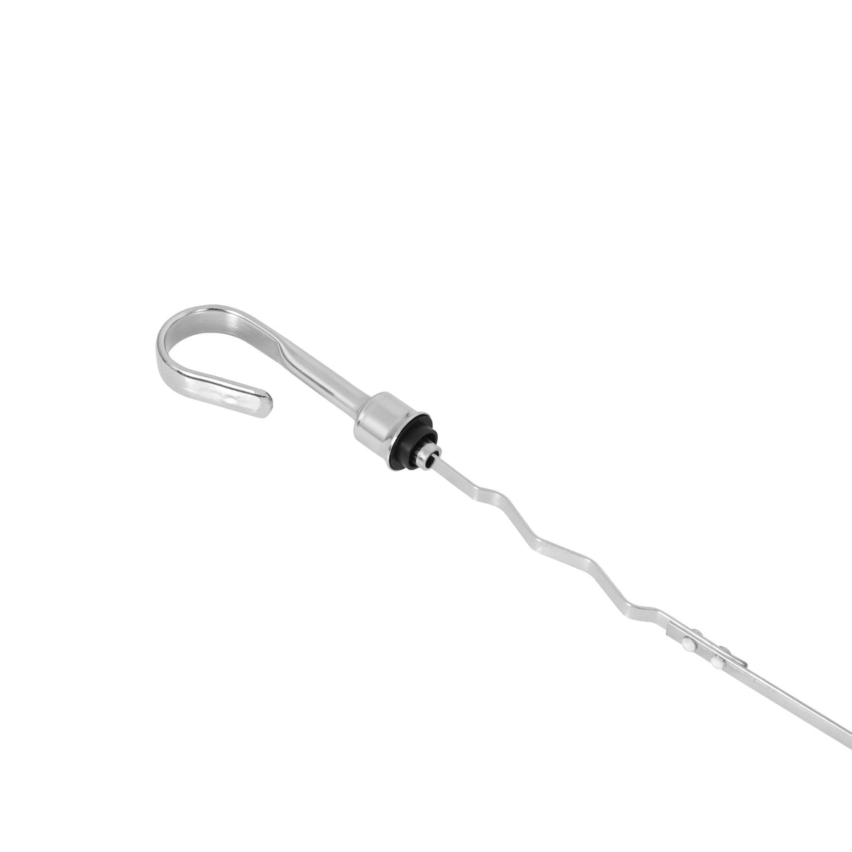 Mr Gasket Engine Oil Dipstick & Tube - Chrome - 6237