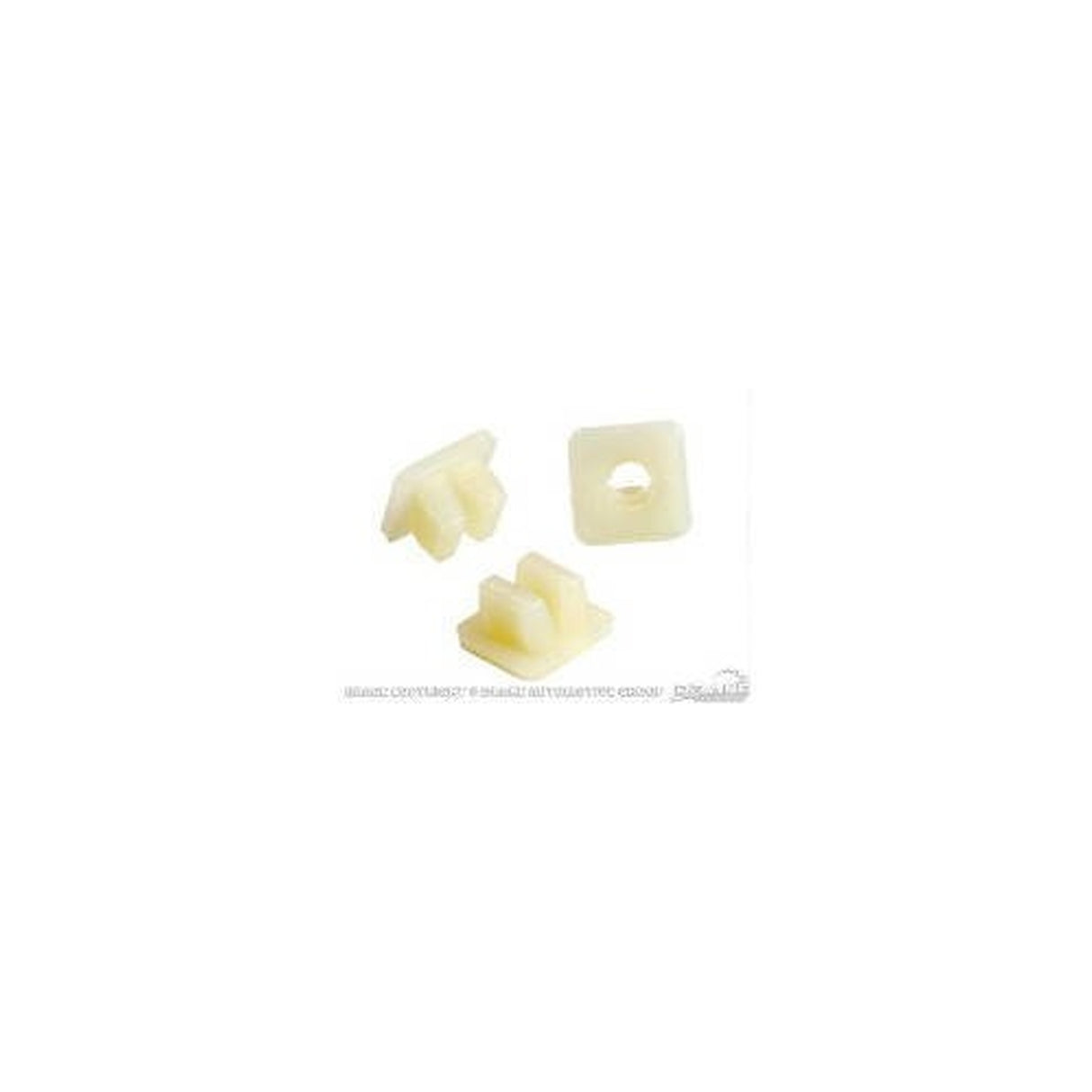 Scott Drake License Plate Nut Fasteners - 380707-S