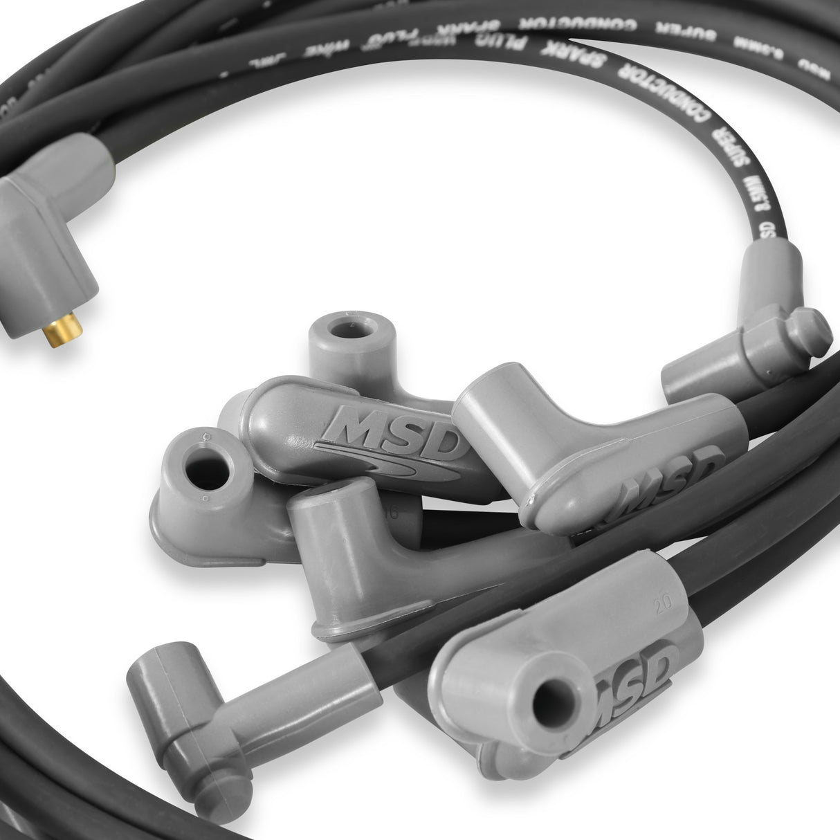 MSD Wire Set, SC Blk, SB Chevy w/HEI Tower Cap - 35653