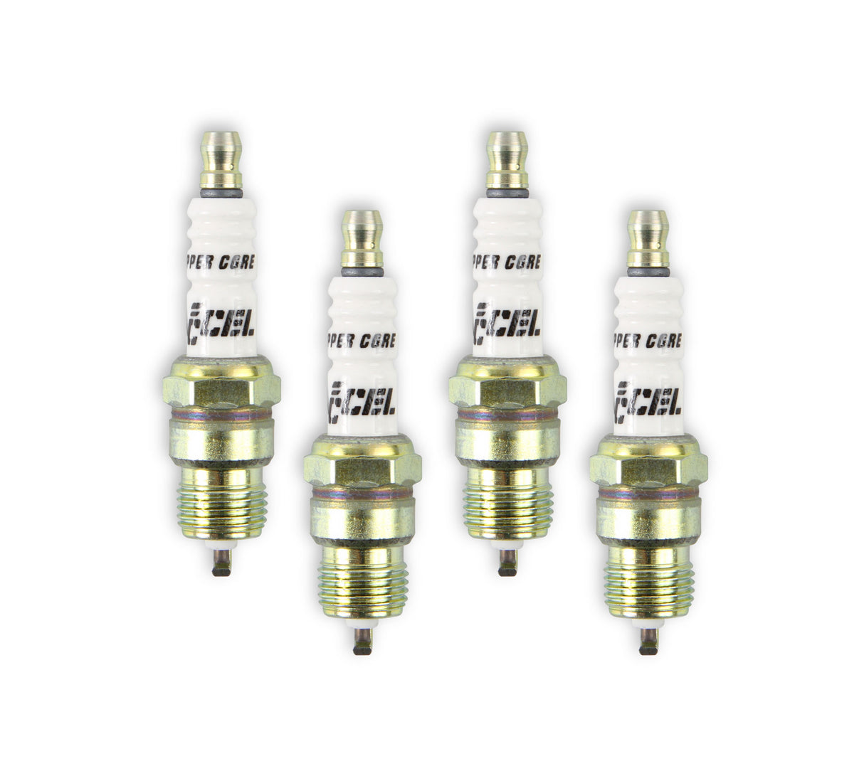 ACCEL HP Copper Spark Plug - Shorty - 0576S-4