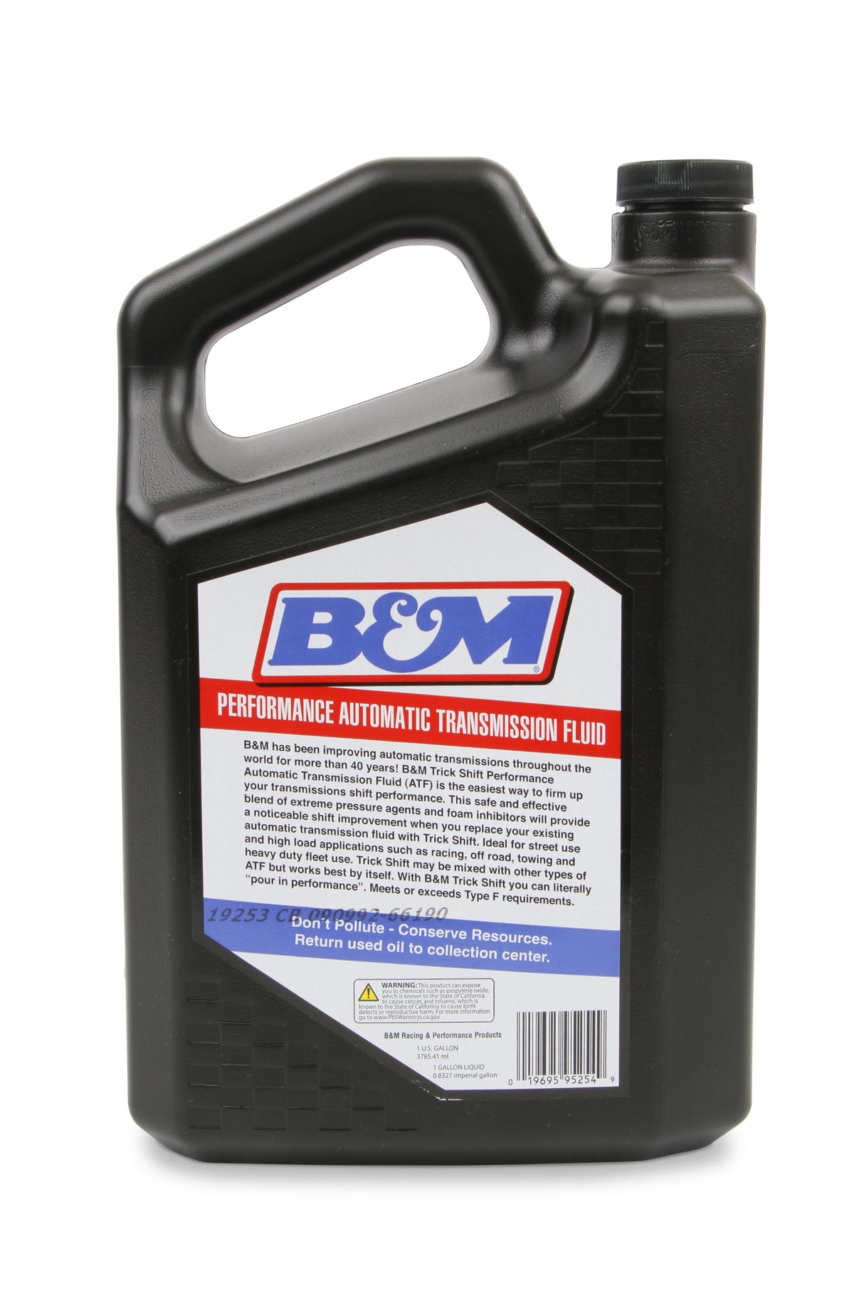 B&M Trick Shift Automatic Transmission Fluid - 1 Gallon Bottle - 80260