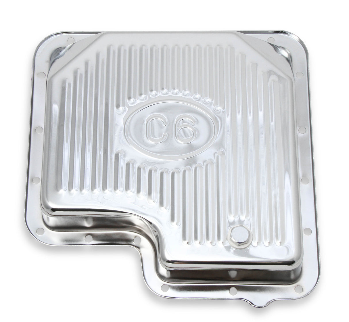Mr Gasket Transmission Oil Pan - Chrome - 9756CMRG