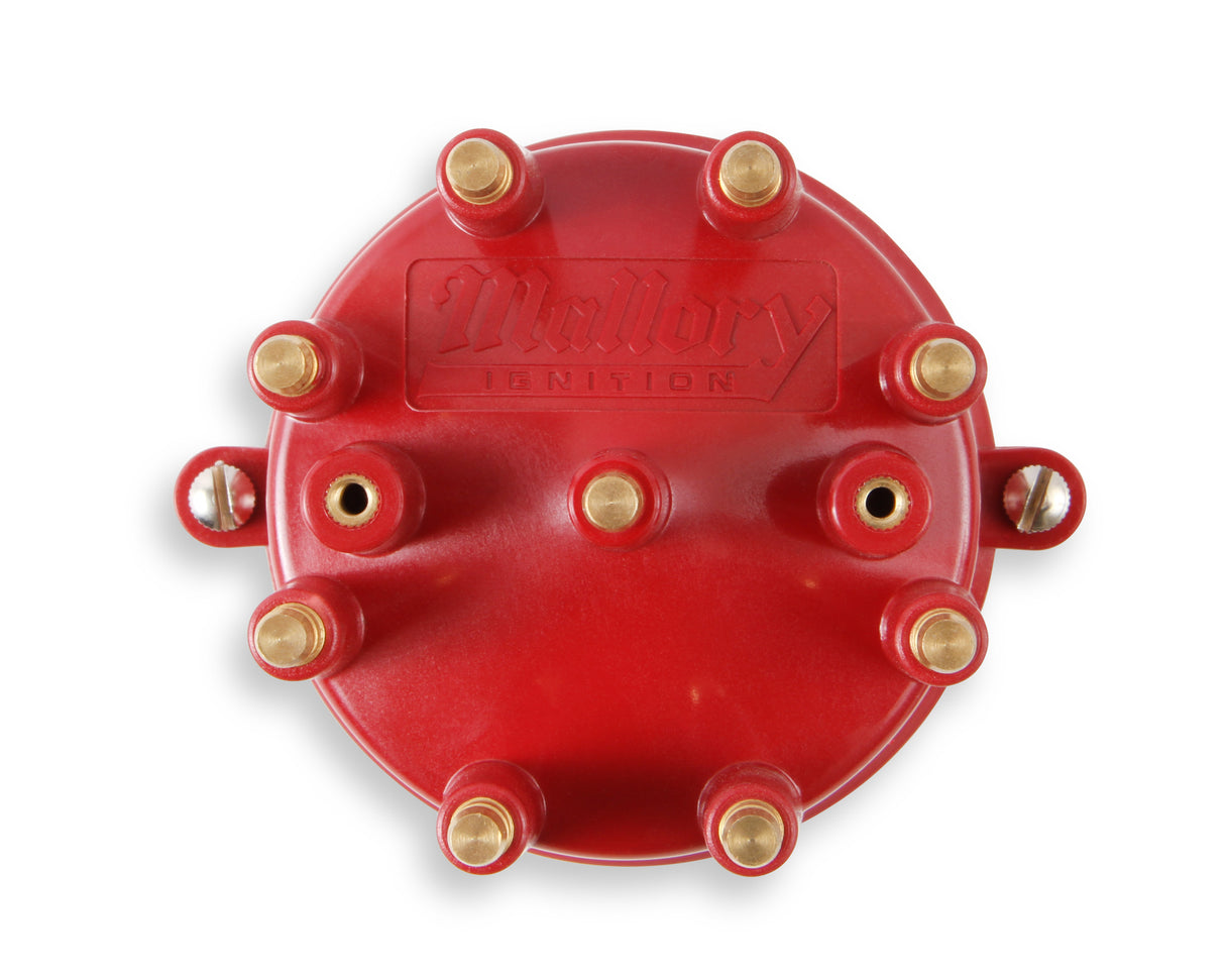 Mallory Cap, High Energy 8-Cylinder Distributor, Screw Down - 208M