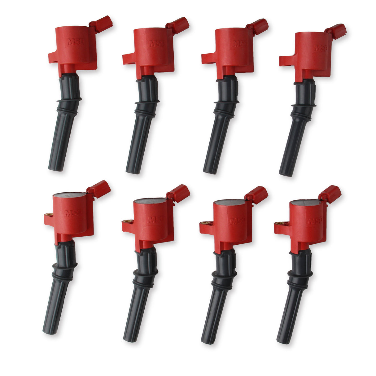 MSD Ignition Coil - Blaster - Ford 2-Valve V8 - Red - 8-pack - 82428