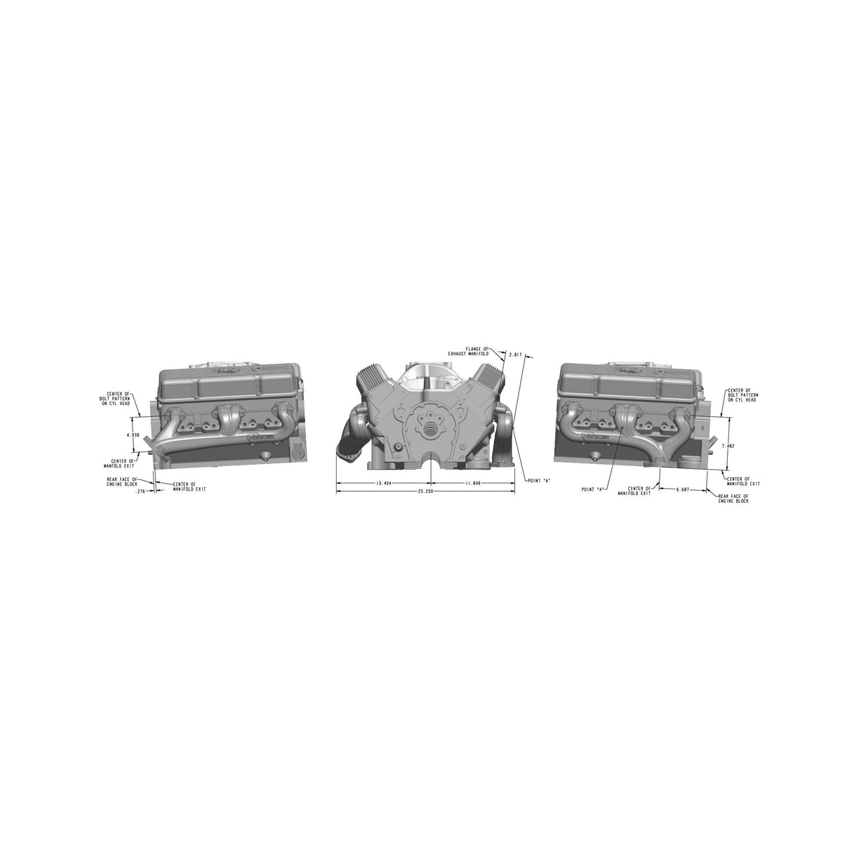 Hooker Small Block Chevrolet Exhaust Manifolds - 8527HKR