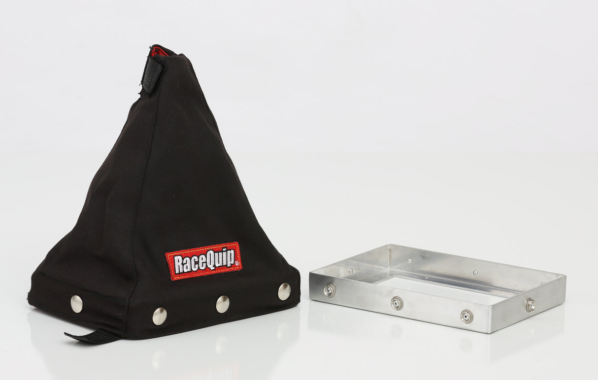 RaceQuip Fire-Retardant Shifter Boot w/ Mounting Base Plate - 871003RQP
