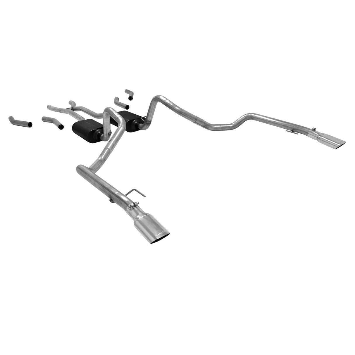 Flowmaster American Thunder Crossmember-Back Exhaust System - 17655-FM