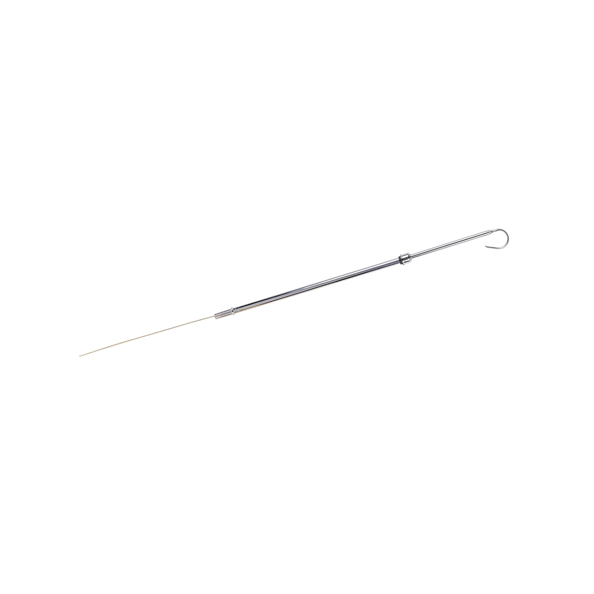 Mr Gasket Engine Oil Dipstick & Tube - Chrome - 6923
