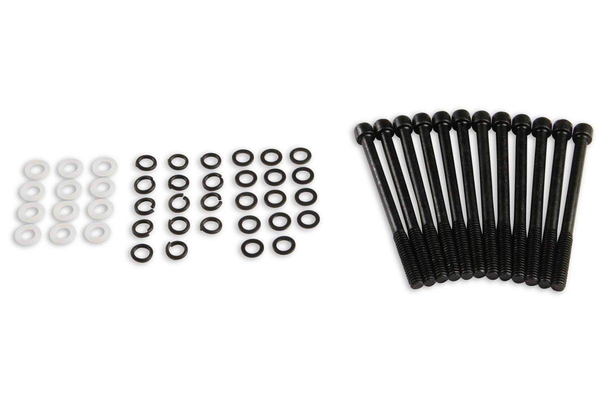 Mr Gasket Fabricated Aluminum Valve Covers - Black Finish - 6880BG