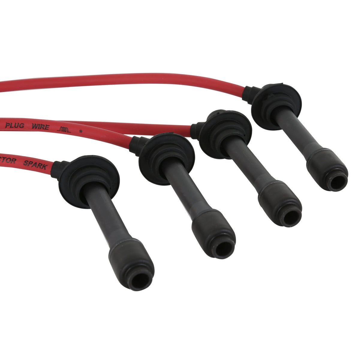 MSD Wire Set, SC Red, '90-'00 Mazda Miata, 1.6L/1.8L 4 Cyl. - 32599