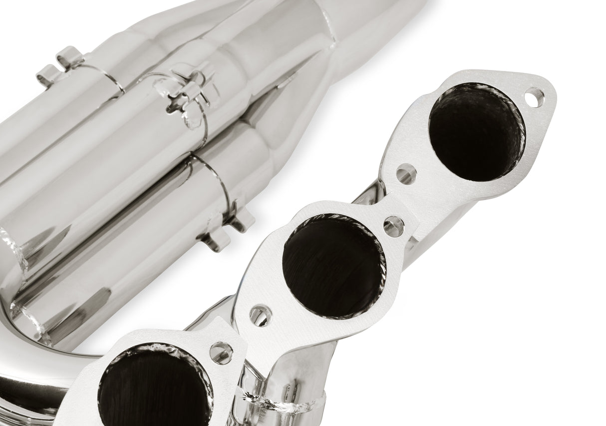 Hooker Racingheart 3-Step Dragster Headers - Chrome - 2502-6HKR