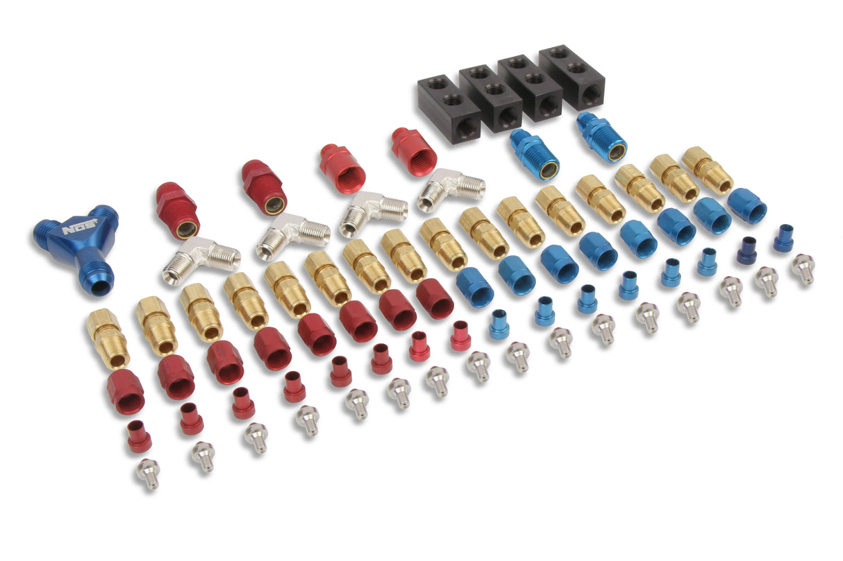 NOS Custom Nitrous Plumbing Kit Pro-Shot Fogger - 02462-S-ENOS