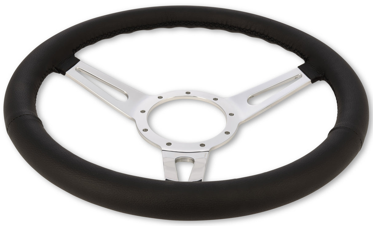 Scott Drake Corso Feroce 15" Black Leather Steering Wheel 9 Hole - S1MS-3600-BK